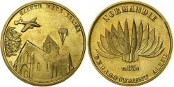 World Coins - France, Token, Sainte-Mère Eglise, Copper-nickel Aluminium, Souvenirs et