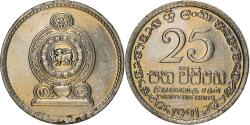World Coins - Coin, Sri Lanka, 25 Cents, 1991, , Copper-nickel, KM:141.2