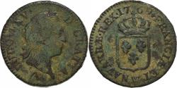 World Coins - France, Louis XV, Sol à la vieille tête, 1769, Lille, Copper,