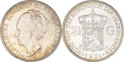 World Coins - Coin, Netherlands, Wilhelmina I, 2-1/2 Gulden, 1931, , Silver, KM:165