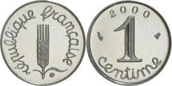 World Coins - Coin, France, Épi, Centime, 2000, Paris, Proof, , Stainless Steel