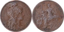 World Coins - Coin, France, 5 Centimes, 1916