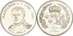World Coins - France, Medal, Napoléon Ier, Silver Plated Copper,
