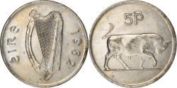 World Coins - Coin, IRELAND REPUBLIC, 5 Pence, 1982, , Copper-nickel, KM:22