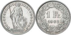 World Coins - Coin, Switzerland, Franc, 1962, Bern, , Silver, KM:24