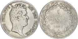 World Coins - Coin, France, Louis-Philippe, 5 Francs, 1831, Lille, Tranche en relief