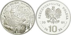 World Coins - Coin, Poland, 10 Zlotych, 2001, Warsaw, , Silver, KM:425