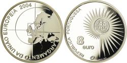 World Coins - Portugal, 8 Euro, 2004, Proof, , Silver, KM:753a