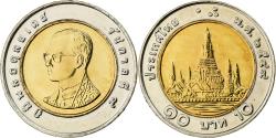 World Coins - Thailand, Rama IX, 10 Baht, 2006, Bi-Metallic, , KM:227