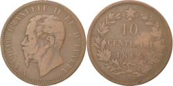 World Coins - Coin, Italy, Vittorio Emanuele II, 10 Centesimi, 1866, Naples,