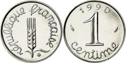 World Coins - Coin, France, Épi, Centime, 1990, Paris, , Stainless Steel, KM:928