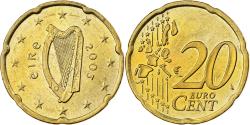 World Coins - Ireland, 20 Euro Cent, 2003, Dublin, Nordic gold,