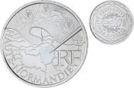 World Coins - France, 10 Euro, Euros des régions, 2010, Paris, Haute-Normandie,