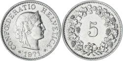 World Coins - Coin, Switzerland, 5 Rappen, 1971
