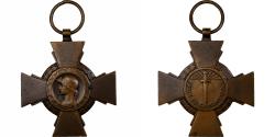 World Coins - France, Croix du Combattant, WAR, Medal, Very Good Quality, Gilt Bronze, 36