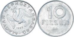 World Coins - Coin, Hungary, 10 Filler, 1969