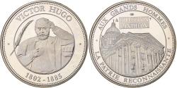 World Coins - France, Medal, Collection Panthéon, Victor Hugo, Utrecht, Copper-nickel, Proof