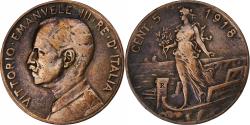 World Coins - Italy, 5 Centesimi, 1918, Bronze,