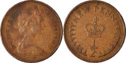 World Coins - Coin, Great Britain, 1/2 New Penny, 1971