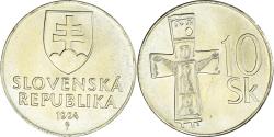 World Coins - Coin, Slovakia, 10 Koruna, 1994, , Aluminum-Bronze, KM:11