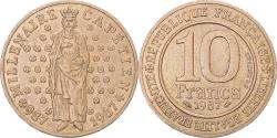 World Coins - Coin, France, Hugues Capet, 10 Francs, 1987, Pessac, , Nickel-Bronze