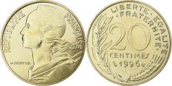 World Coins - France, 20 Centimes, Marianne, 1996, Pessac, Aluminum-Bronze, , KM:930