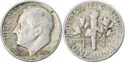 Us Coins - United States, Dime, Roosevelt Dime, 1957, U.S. Mint, Silver, , KM:195