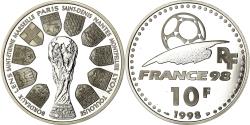 World Coins - Coin, France, Coupe du Monde 1998, 10 Francs, 1998, Paris, BE,