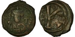 Ancient Coins - Coin, Tiberius II Constantine, Follis, 578, Antioch, , Copper, Sear:450