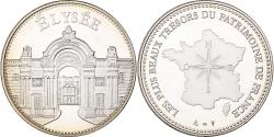 World Coins - France, Medal, Trésors du Patrimoine, Élysée, n.d., Copper-nickel,
