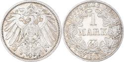 World Coins - Coin, GERMANY - EMPIRE, Wilhelm II, Mark, 1910, Berlin, , Silver, KM:14