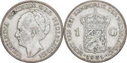 World Coins - Netherlands, Wilhelmina I, Gulden, 1931, Utrecht, Silver, , KM:161.1