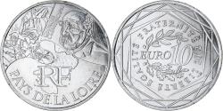World Coins - France, 10 Euro, Pays de la Loire, 2012, Paris, , Silver, KM:1881