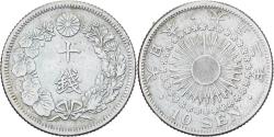 World Coins - Japan, Yoshihito, 10 Sen, Taishō Era, Yr. 2 (1913), Silver,