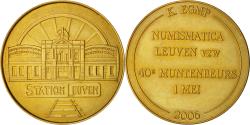 World Coins - Belgium, Medal, Station Leuven, Railway, , Brass