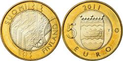 World Coins - Finland, 5 Euro, 2011, , Bi-Metallic, KM:160