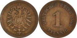 World Coins - Coin, GERMANY - EMPIRE, Pfennig, 1889