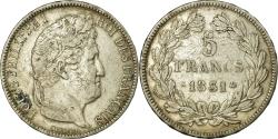 World Coins - Coin, France, Louis-Philippe, 5 Francs, 1831, Bordeaux, , Silver