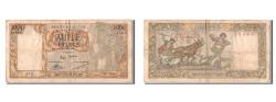 World Coins - Banknote, Algeria, 1000 Francs, 1956, 1956-12-21, EF(40-45)
