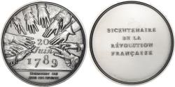 World Coins - France, Medal, Révolution Française, Serment du Jeu de Paume, History, Rodier