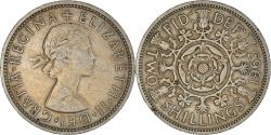 World Coins - Coin, Great Britain, Elizabeth II, Florin, Two Shillings, 1963,