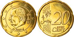 World Coins - Belgium, 20 Euro Cent, 2009, Brussels, , Brass, KM:278