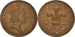 World Coins - Coin, Great Britain, Elizabeth II, 2 Pence, 1990, , Bronze, KM:936