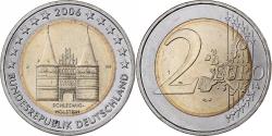 World Coins - Germany, 2 Euro, 2006, Hambourg, Bi-Metallic,