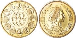 World Coins - France, Medal, Ecu Europa, Marianne, Politics, 1994, , Copper-Nickel
