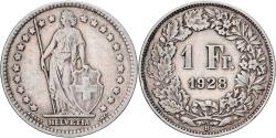 World Coins - Coin, Switzerland, Franc, 1928, Bern, , Silver, KM:24