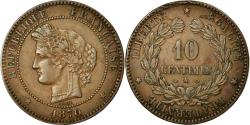 World Coins - Coin, France, Cérès, 10 Centimes, 1870, Paris, , Bronze, KM:815.1