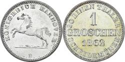 World Coins - Kingdom of Hannover, George V, Groschen, 1862, Hannover, Billon,