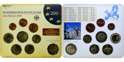 World Coins - GERMANY - FEDERAL REPUBLIC, Set 1 ct. - 2 Euro + 2€, Ludwigskirche, Coin card