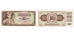World Coins - Banknote, Yugoslavia, 10 Dinara, KM:82a, UNC(65-70)